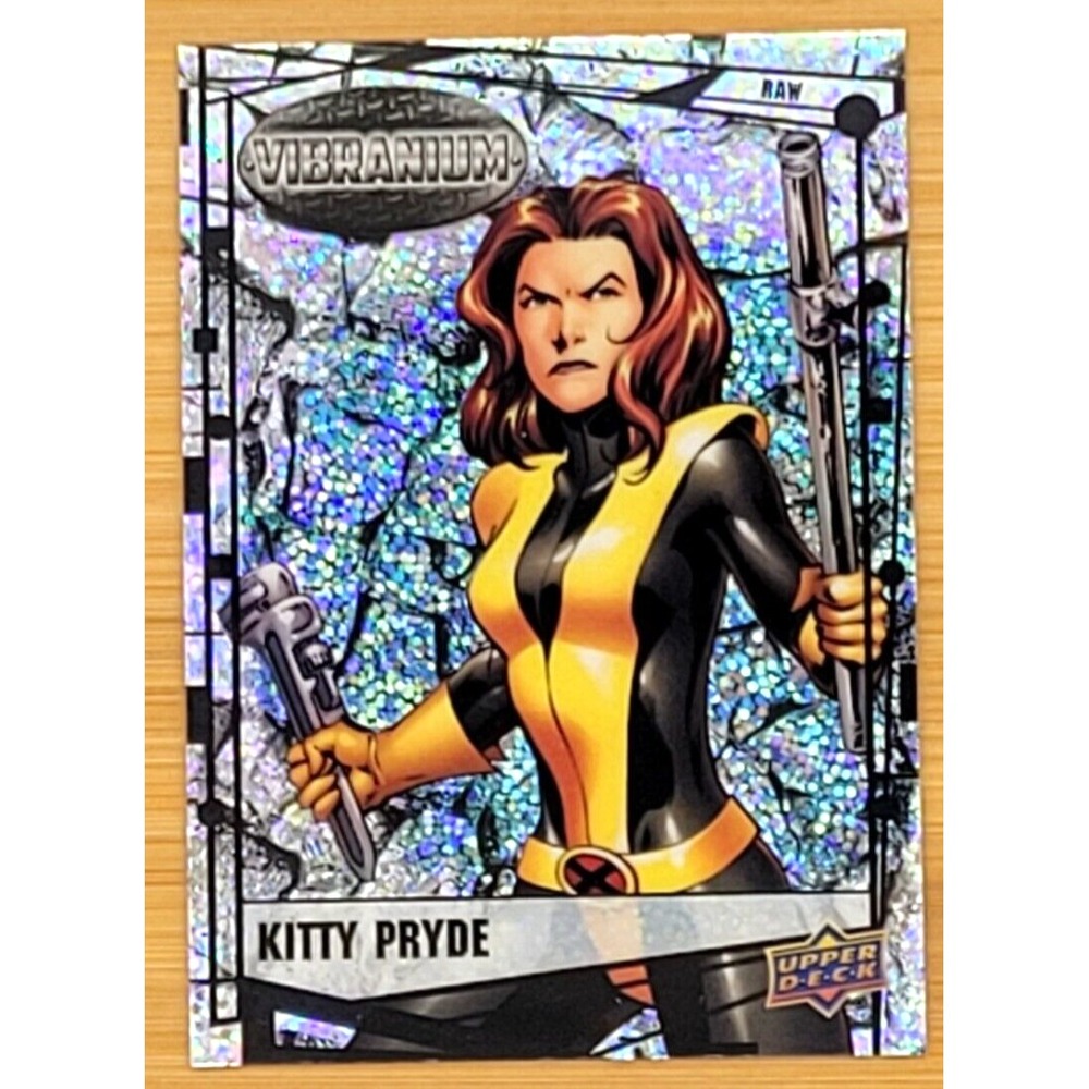 2015 MARVEL VIBRANIUM KITTY PRYDE RAW INSERT UPPER DECK MCU